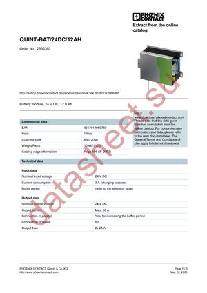 2866365 datasheet  